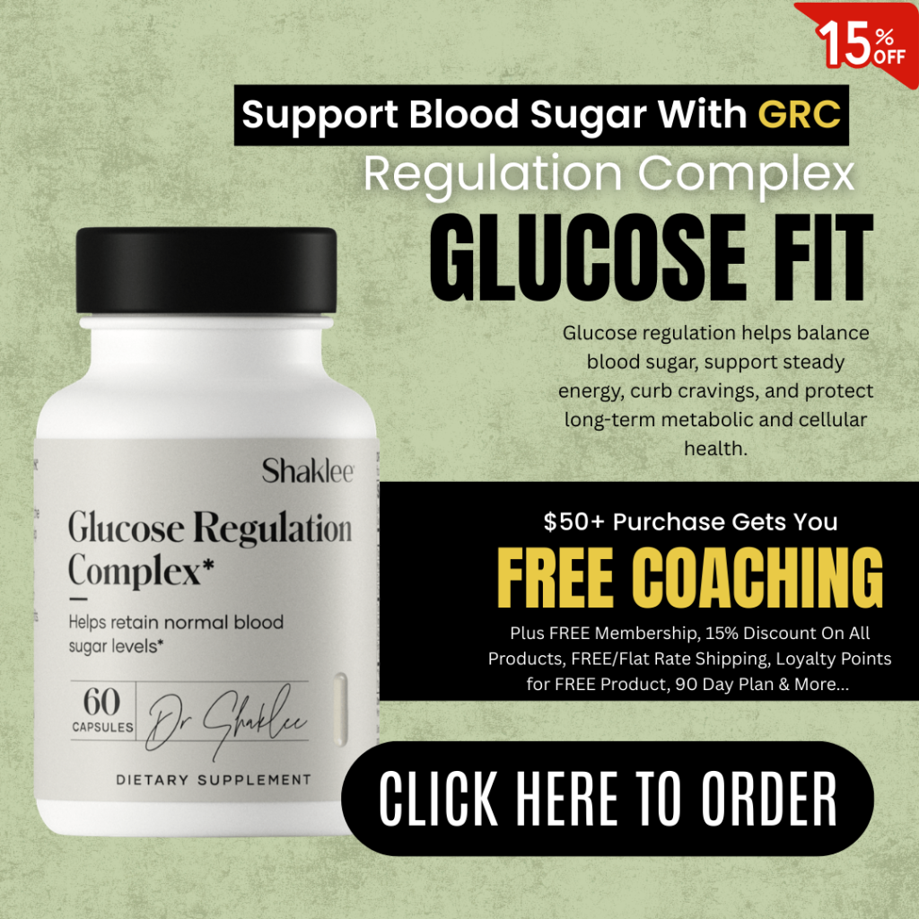 Naturally Inspired Store - Shaklee Glucose Regulation Complex
